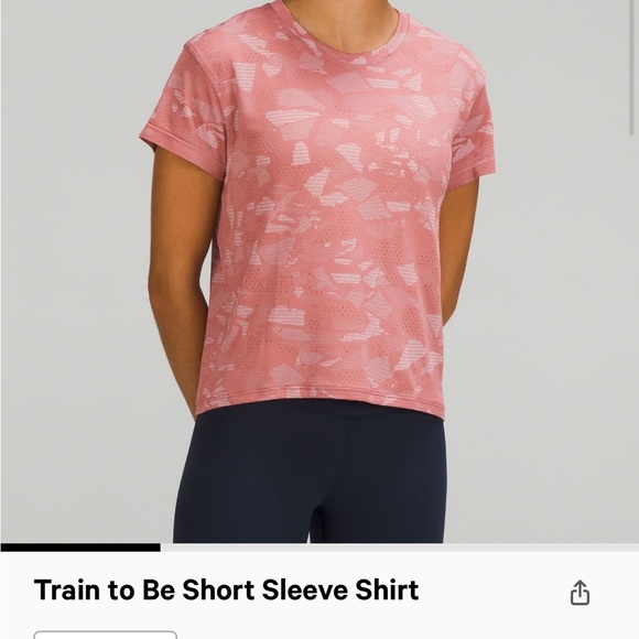 Lululemon Train to Be Short Sleeve Shirt - Picture 5 of 5